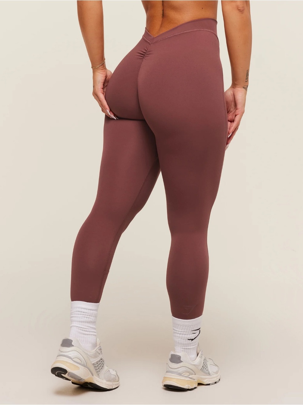 Gymshark LIFTING DIPPED WAISTBAND LEGGINGS XL - Picture 7 of 14